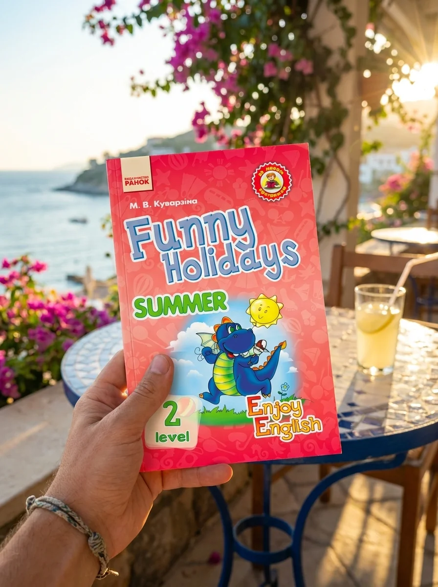 Англійська мова. Funny Holidays. Level 2. Summer. Enjoy English — Марина Куварзіна, обкладинка