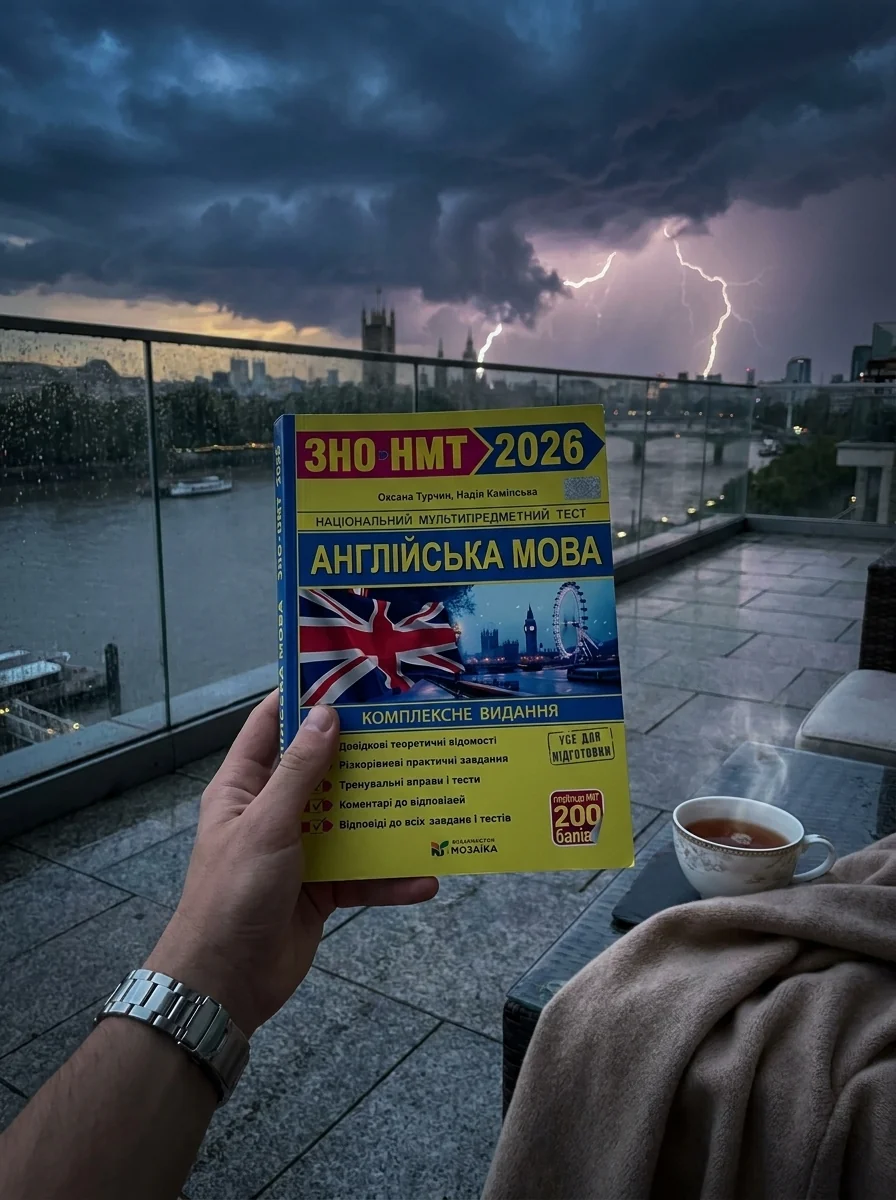 Англійська мова. Комплексне видання для підготовки до HMT/ЗНО 2026 — Навчальна література