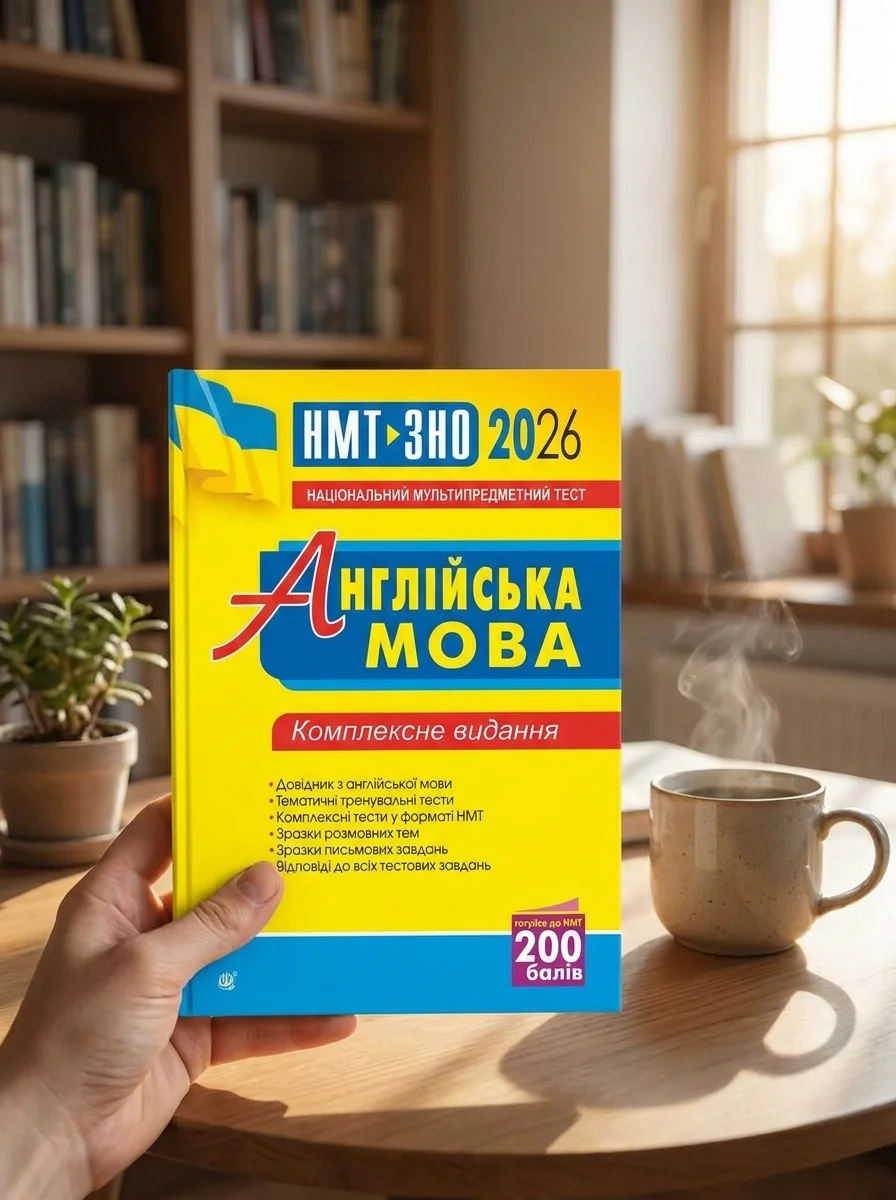 Англійська мова. Комплексне видання для підготовки до НМТ і ЗНО. 2026