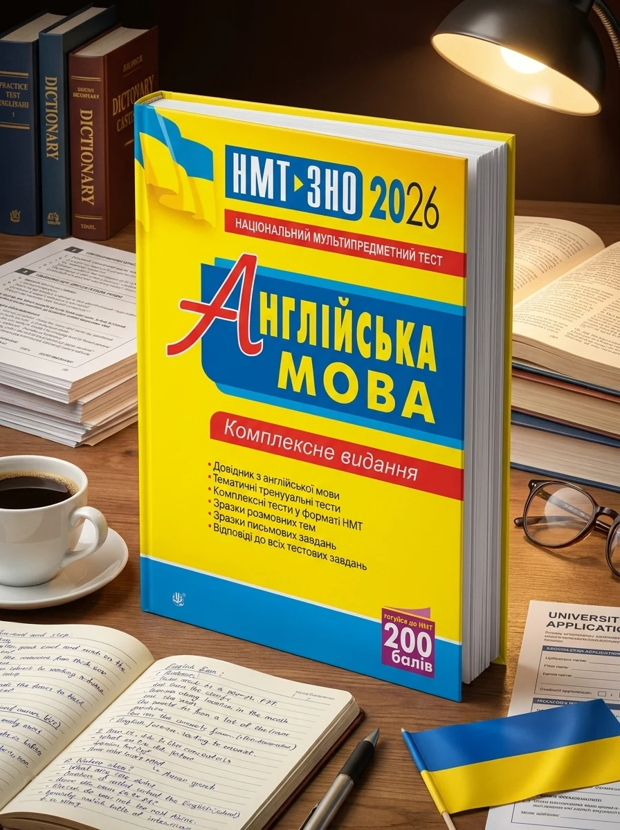Англійська мова. Комплексне видання для підготовки до НМТ і ЗНО. 2026