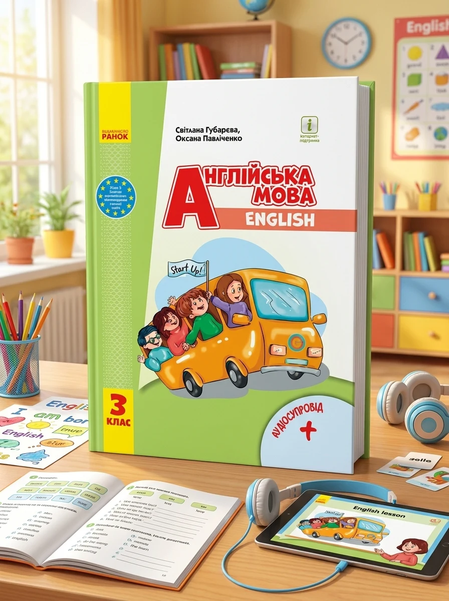 Англійська мова "Start Up!" 3 клас. Підручник + Аудіосупровід — Вивчення мов