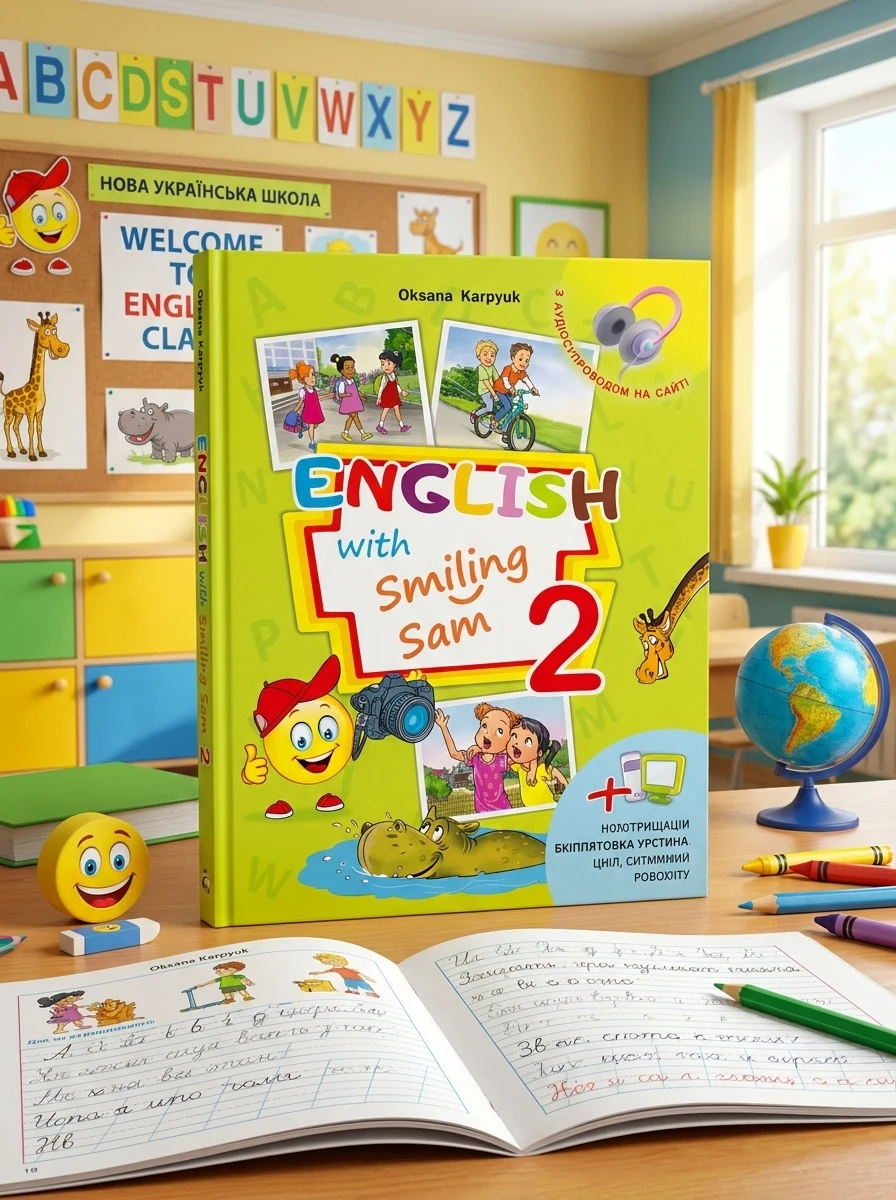 Англійська мова. Робочий зошит для 2 класу Activity Book(з аудіосупроводом, мультимедійною програмою та прописами) — Навчальна література