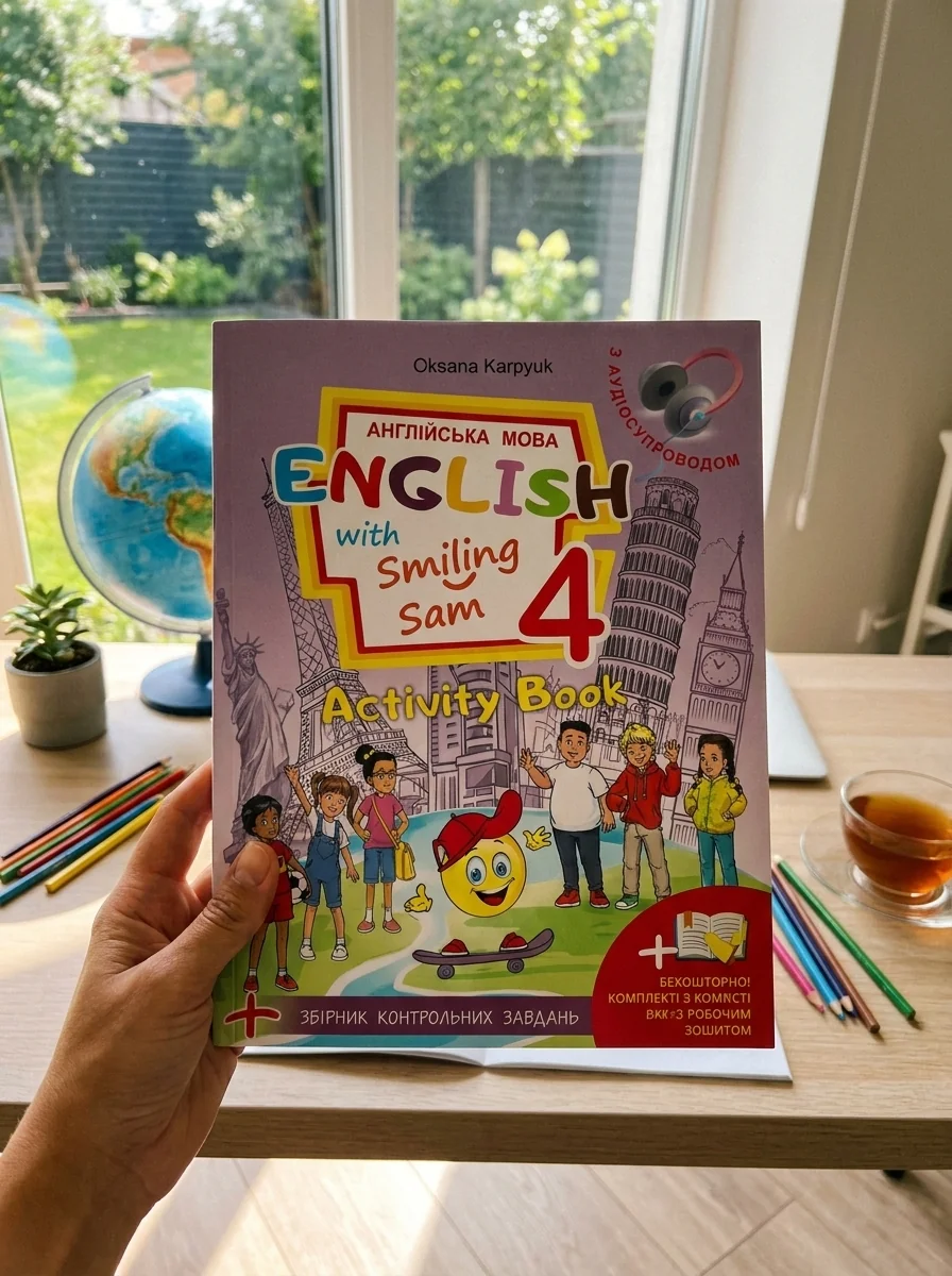 Англійська мова. Робочий зошит для 4 класу Activity Book (з аудіосупроводом, мультимедійною програмою та тестами) — Карпюк Оксана, обкладинка