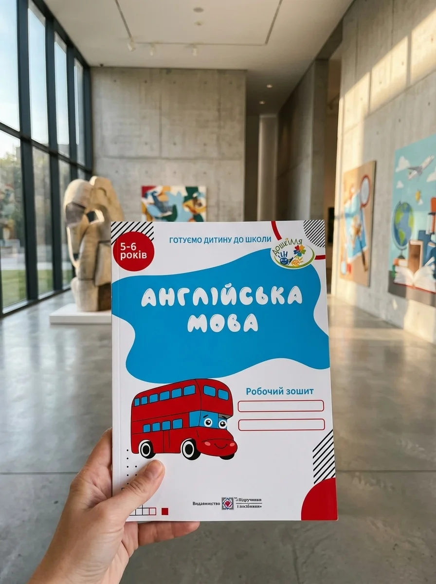 Англійська мова. Робочий зошит для дітей 5-6 років — Вивчення мов