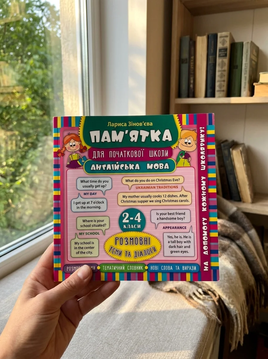 Англійська мова. Розмовні теми та діалоги. 2-4 класи — Книги зі шкільної програми