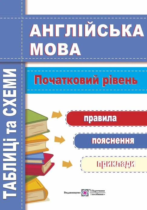 Англійська мова. Таблиці та схеми. Початковий рівень