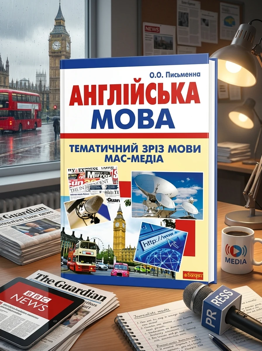 Англійська мова. Тематичний зріз мови мас-медіа.