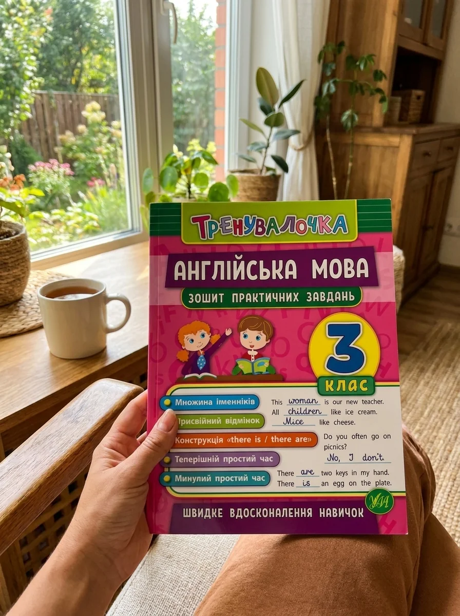 Тренувалочка. Англійська мова. 3 клас. Зошит практичних завдань — Підготовка до школи