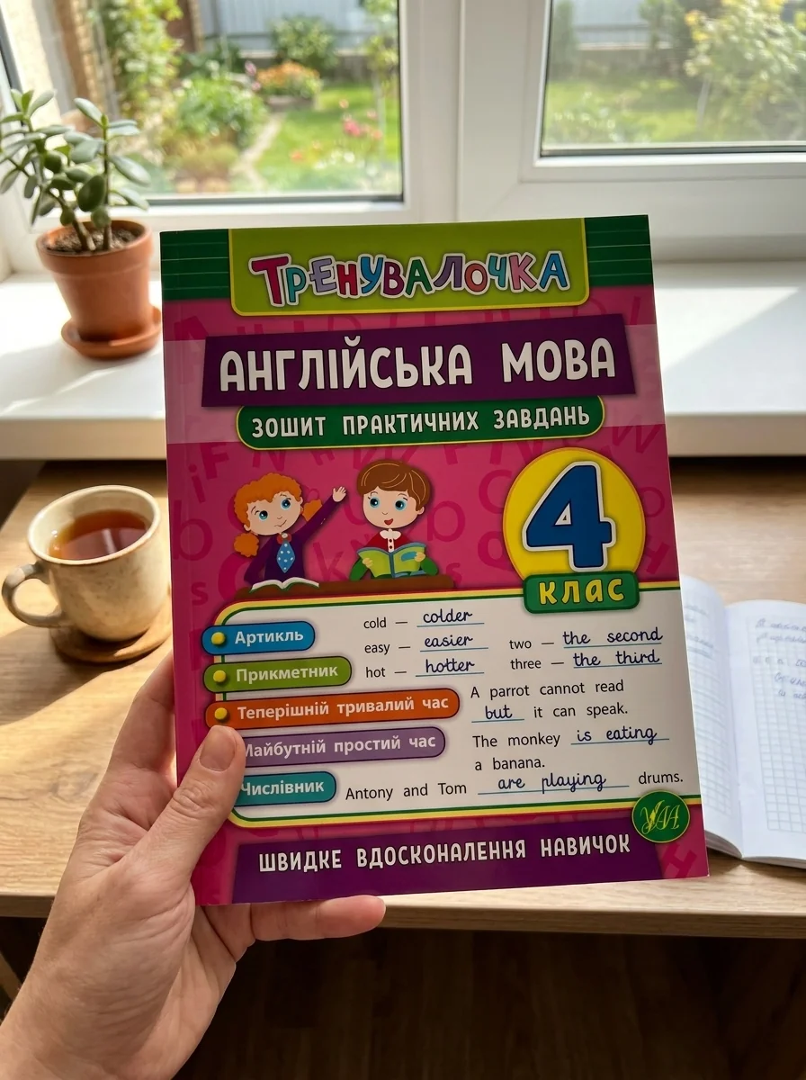 Тренувалочка. Англійська мова. 4 клас. Зошит практичних завдань — Підготовка до школи