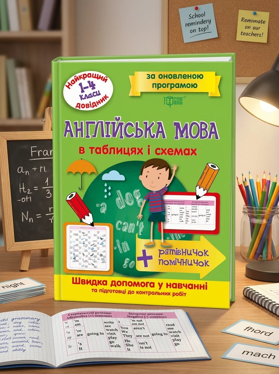Англійська мова в таблицях і схемах. 1-4 класи — Вивчення мов