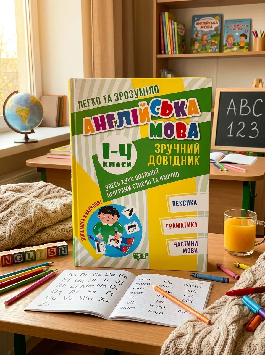 Англійська мова. Зручний довідник 1 - 4 класи — Вивчення мов