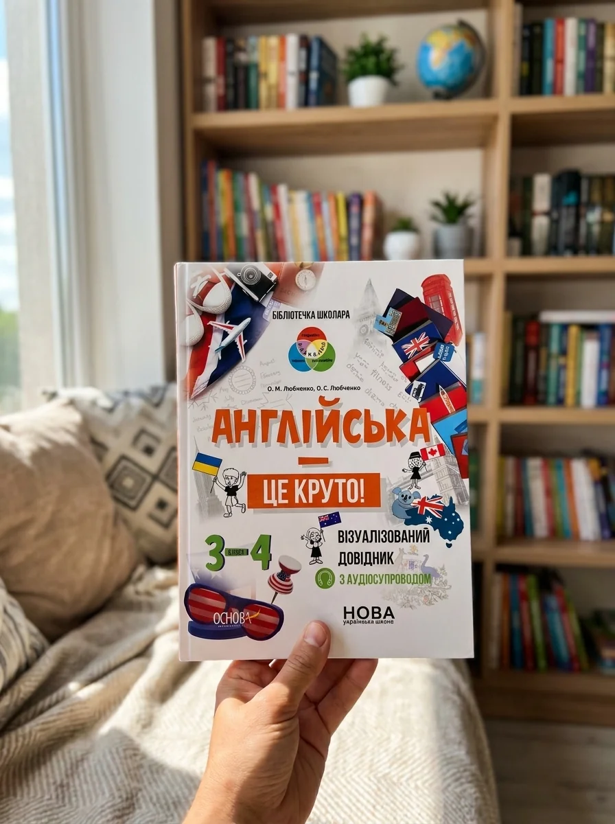 Англійська — це круто! Візуалізований довідник. 3–4 класи — фото 2