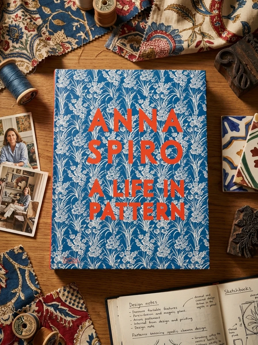 Anna Spiro. A Life in Pattern — Анна Спіро, обкладинка