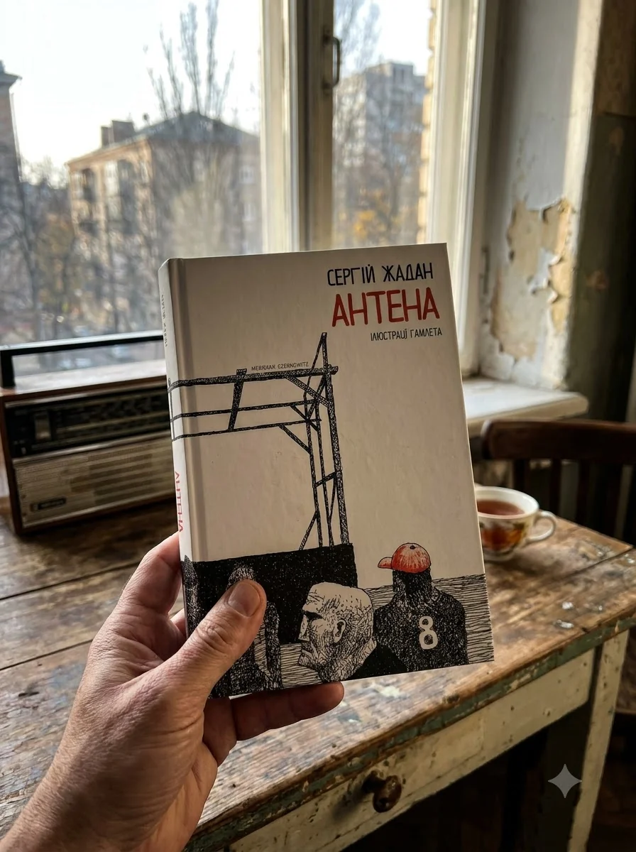 Антена — Жадан Сергій, обкладинка