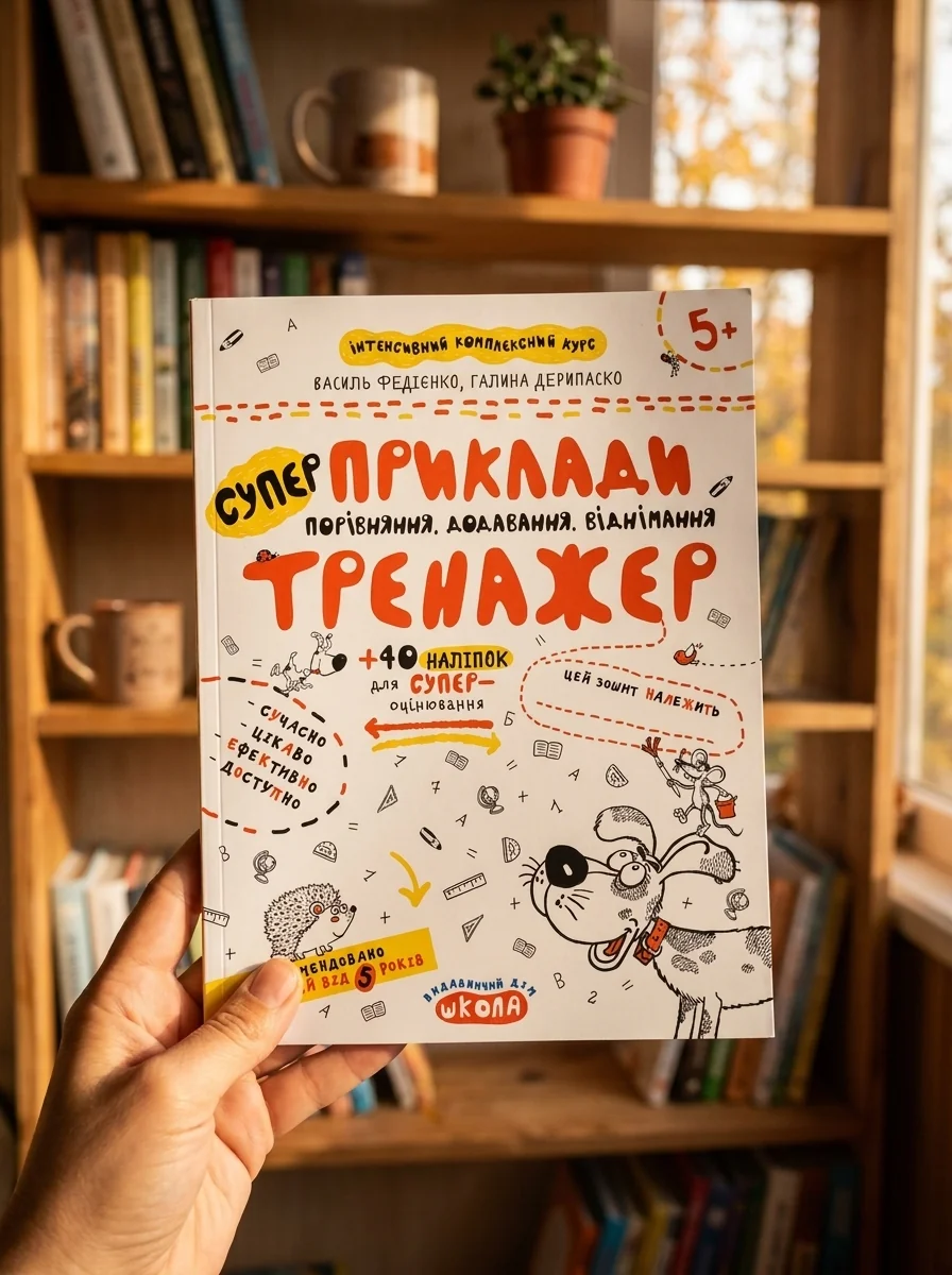 Антенсивний комплексний курс. Приклади. Порівняння, додавання, віднімання. Від 5 років — фото 2