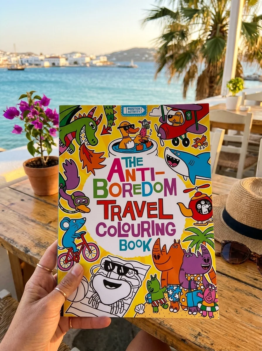 Anti-Boredom Travel Colouring Book — Дім, сім'я, релігія