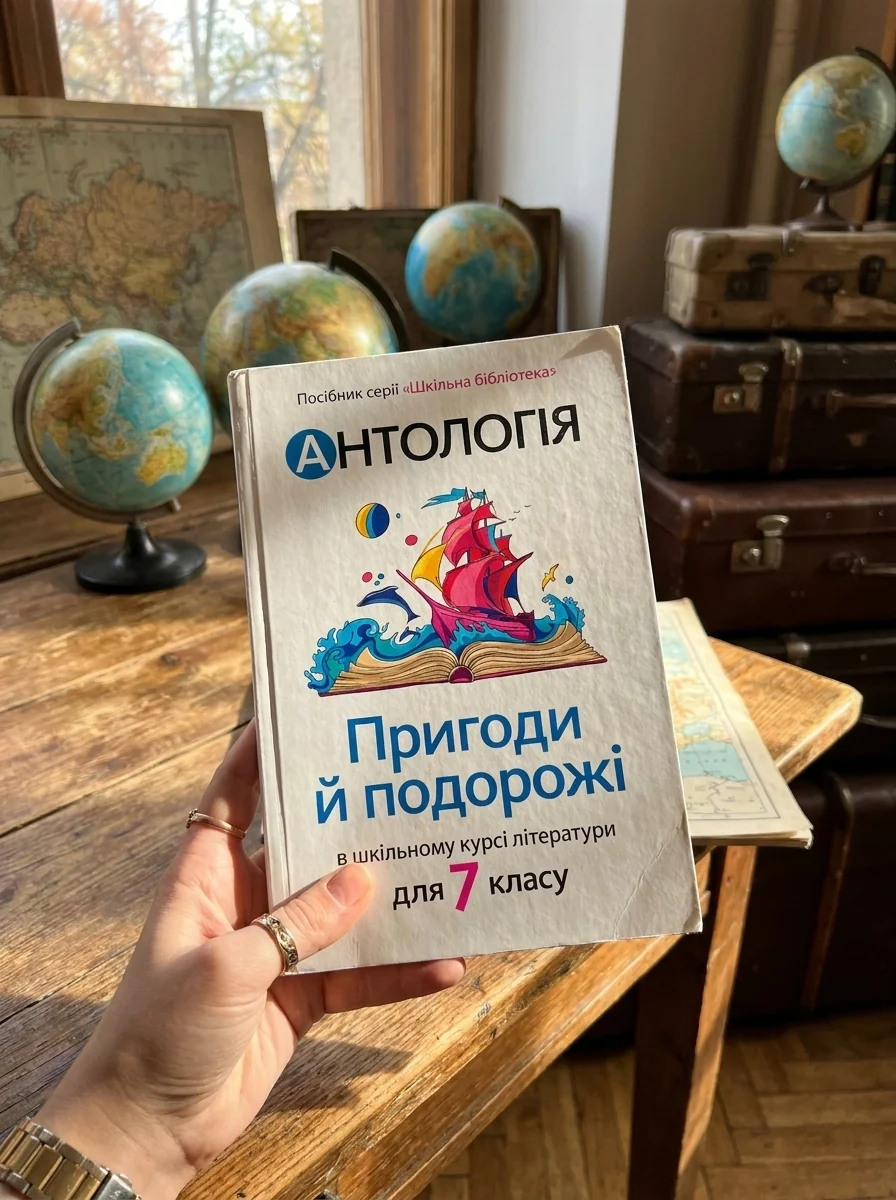 Антологія. Пригоди і подорожі в шкільному курсі літератури для 7 класу — Дитяча література