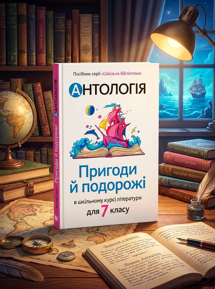 Антологія. Пригоди і подорожі в шкільному курсі літератури для 7 класу — фото 2