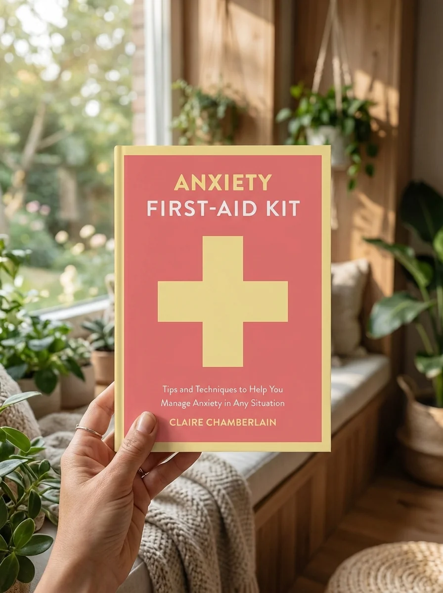 Anxiety First-Aid Kit — Claire Chamberlain, обкладинка