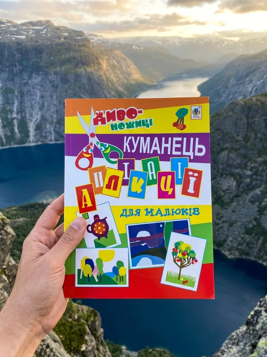 Аплікації для малюків. Куманець