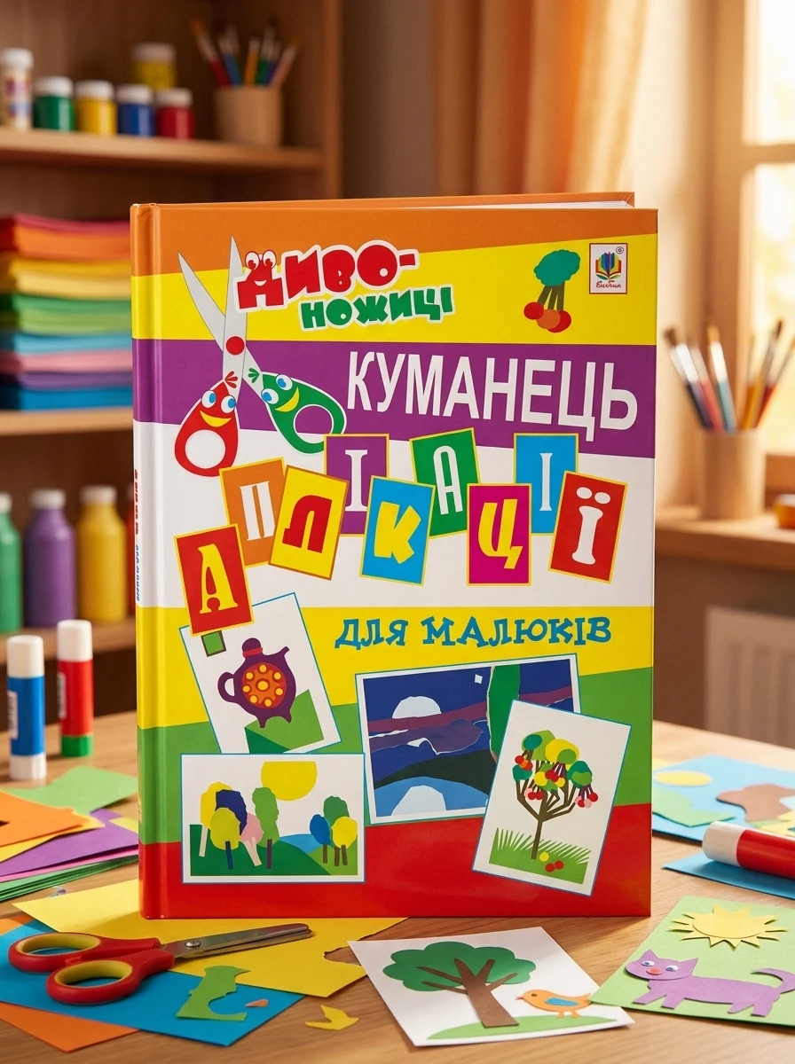 Аплікації для малюків. Куманець