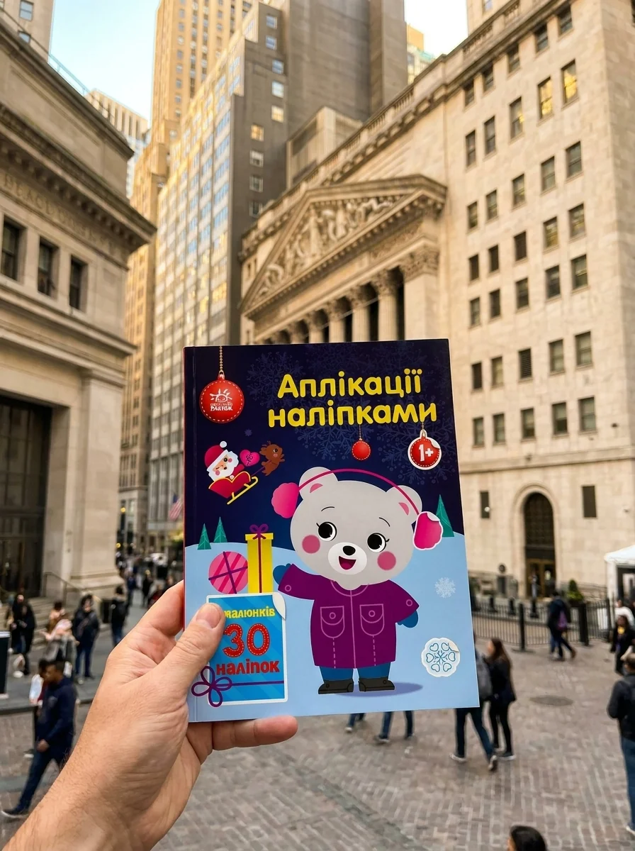 Аплікації наліпками. Ведмежа — фото 2