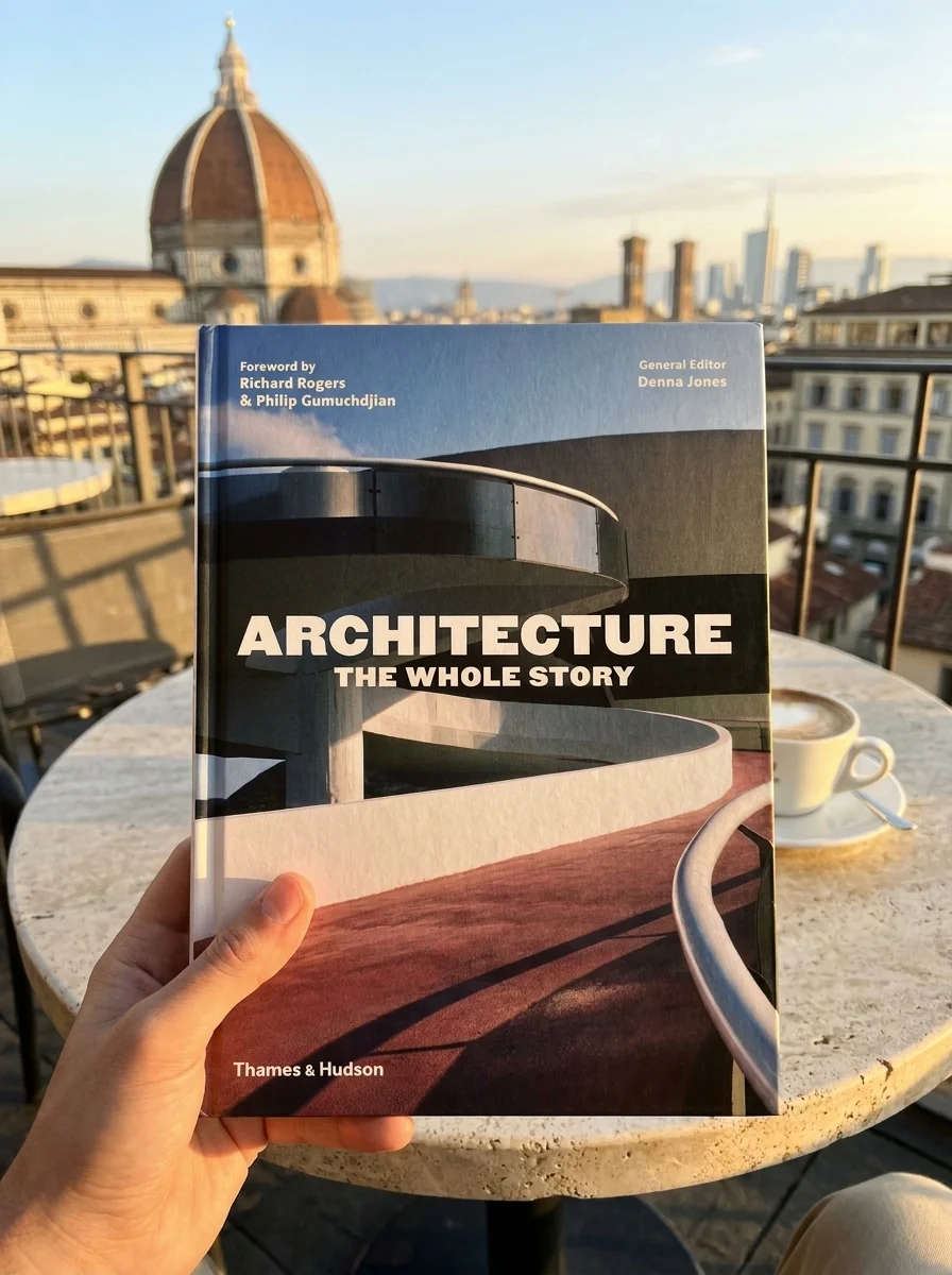 Architecture. The Whole Story — Денна Джонс, обкладинка