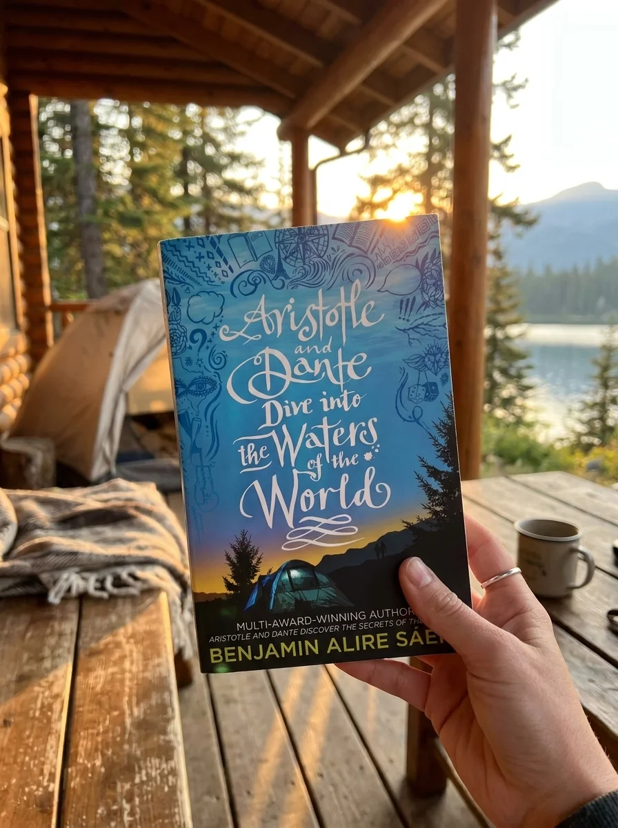 Aristotle and Dante Dive Into the Waters of the World — Бенджамін Аліре Саенс, обкладинка
