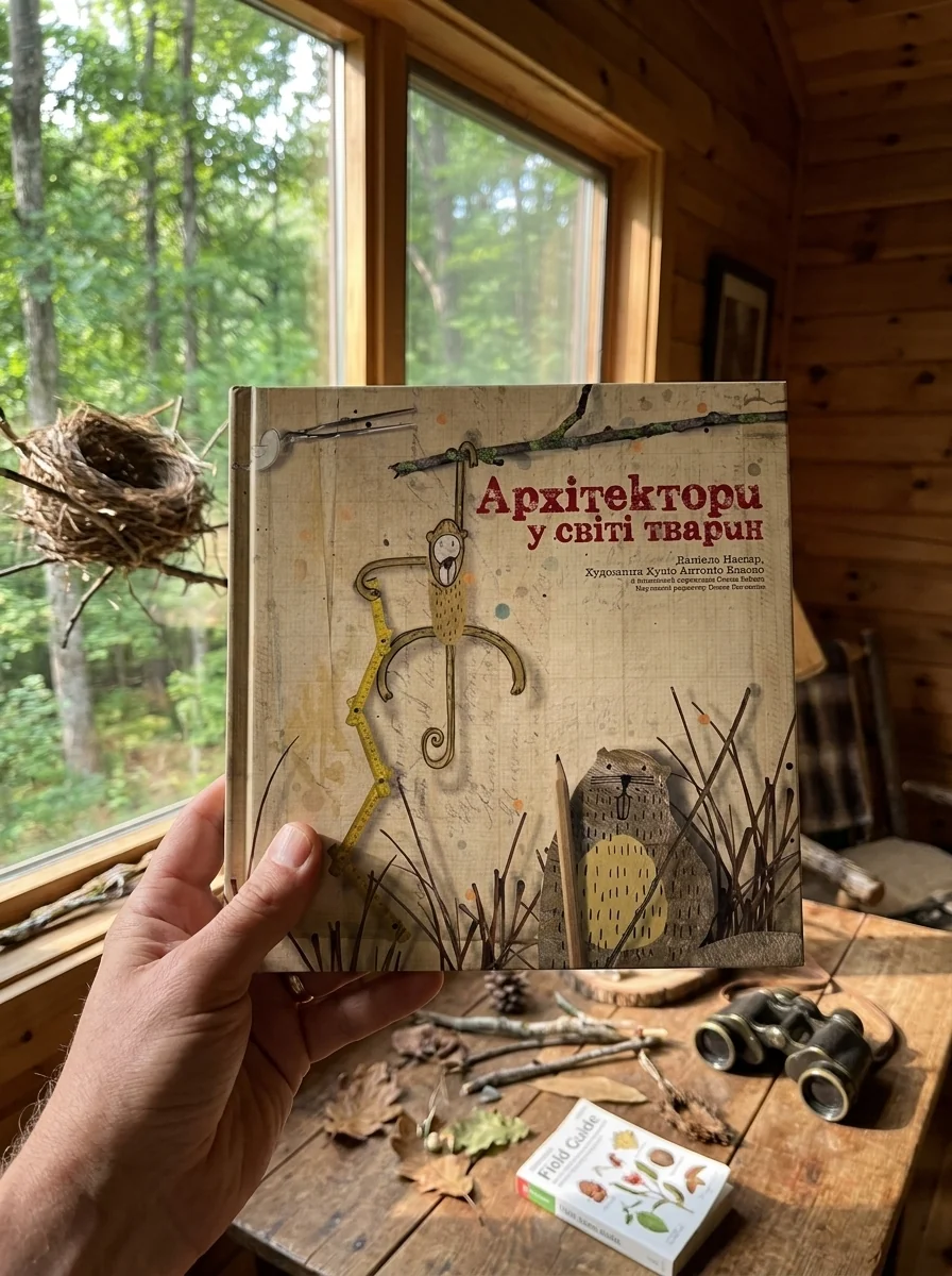 Архітектори у світі тварин — Пізнавальні книги для дітей