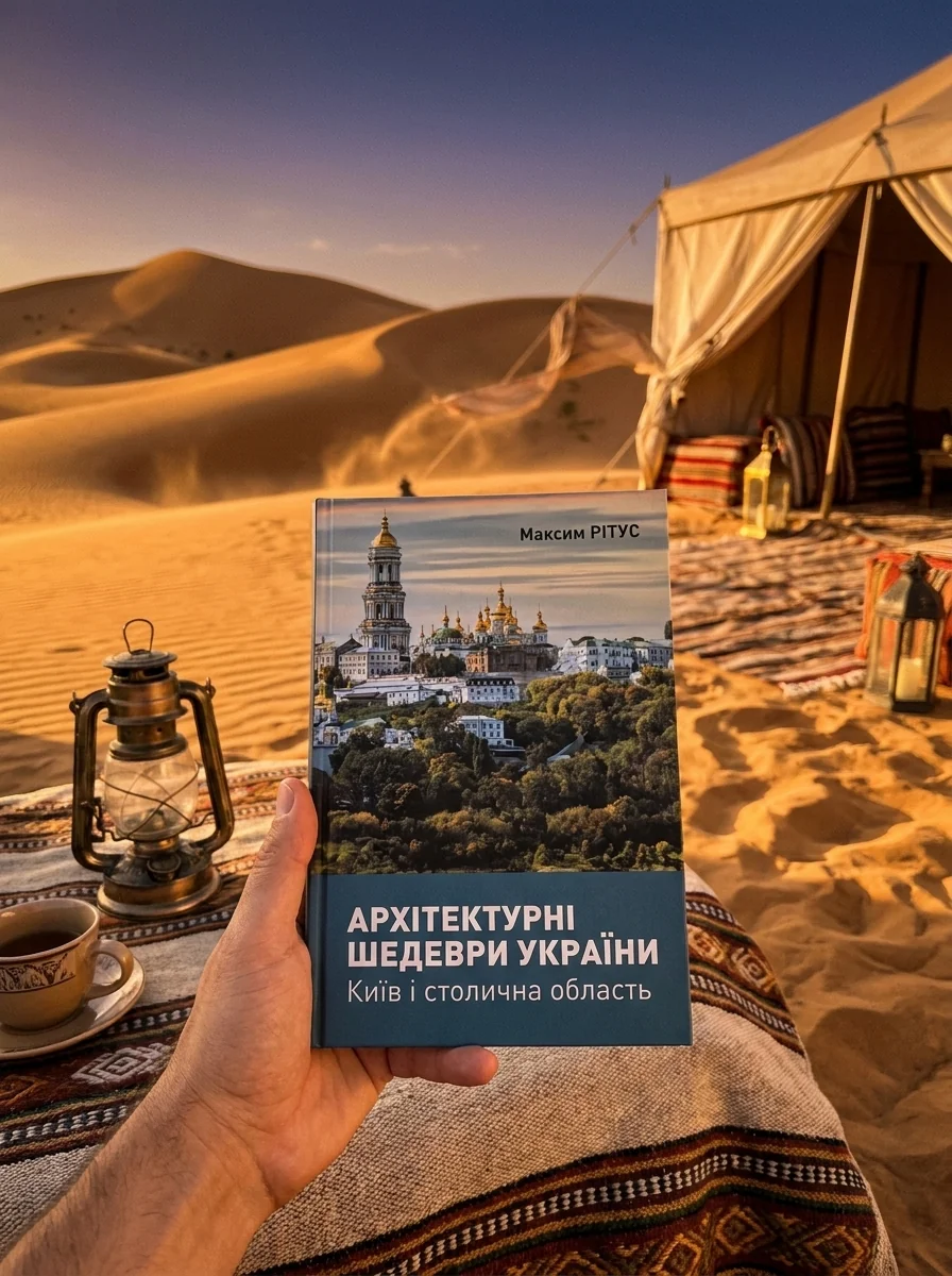 Архітектурні шедеври України. Київ і столична область — Максим Рітус, обкладинка