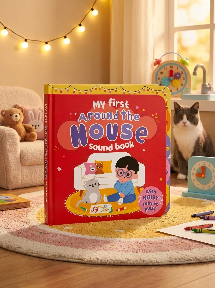 Around the House! My first sound book — Дитяча література