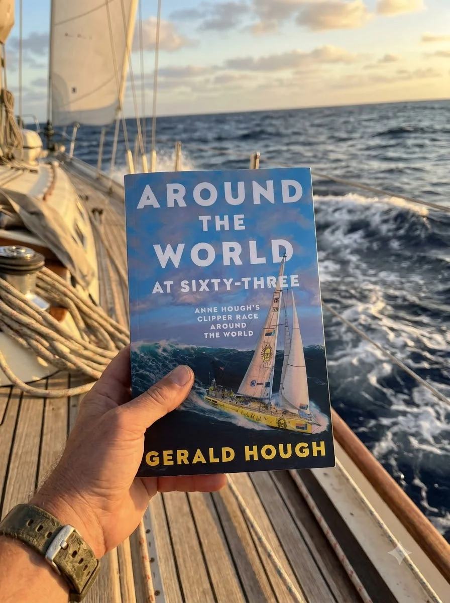Around the World at Sixty-Three: Anne Hough’s Clipper Race Around the World — Джеральд Гаф, обкладинка