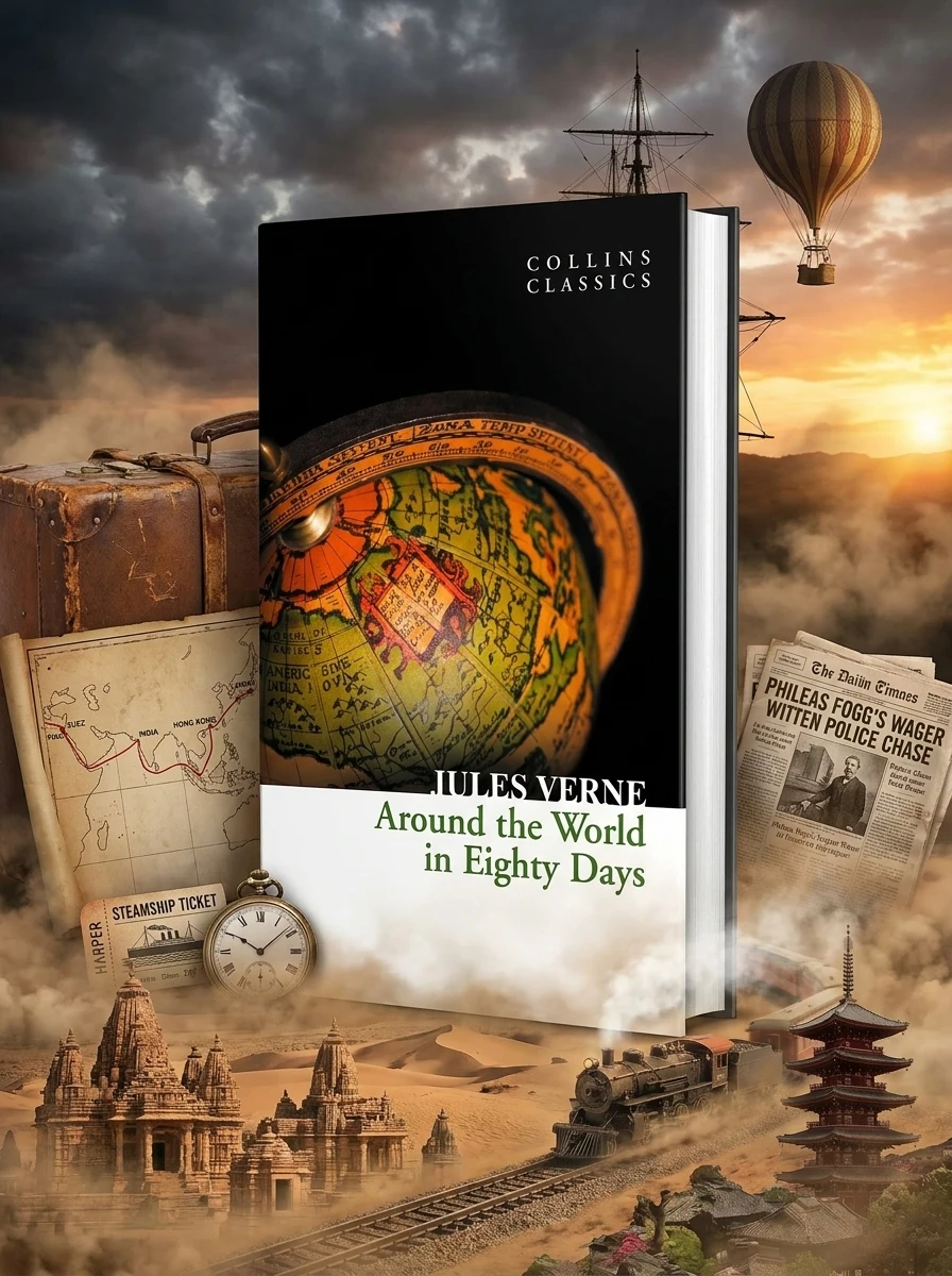 Around the World in Eighty Days — Художня література
