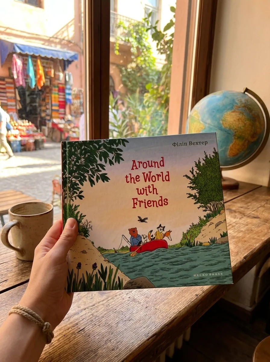Around the World with Friends — Філіп Вехтер, обкладинка