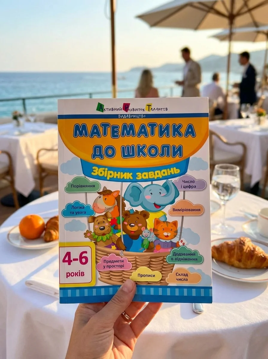 АРТ Математика до школи. Збірник завдань, обкладинка