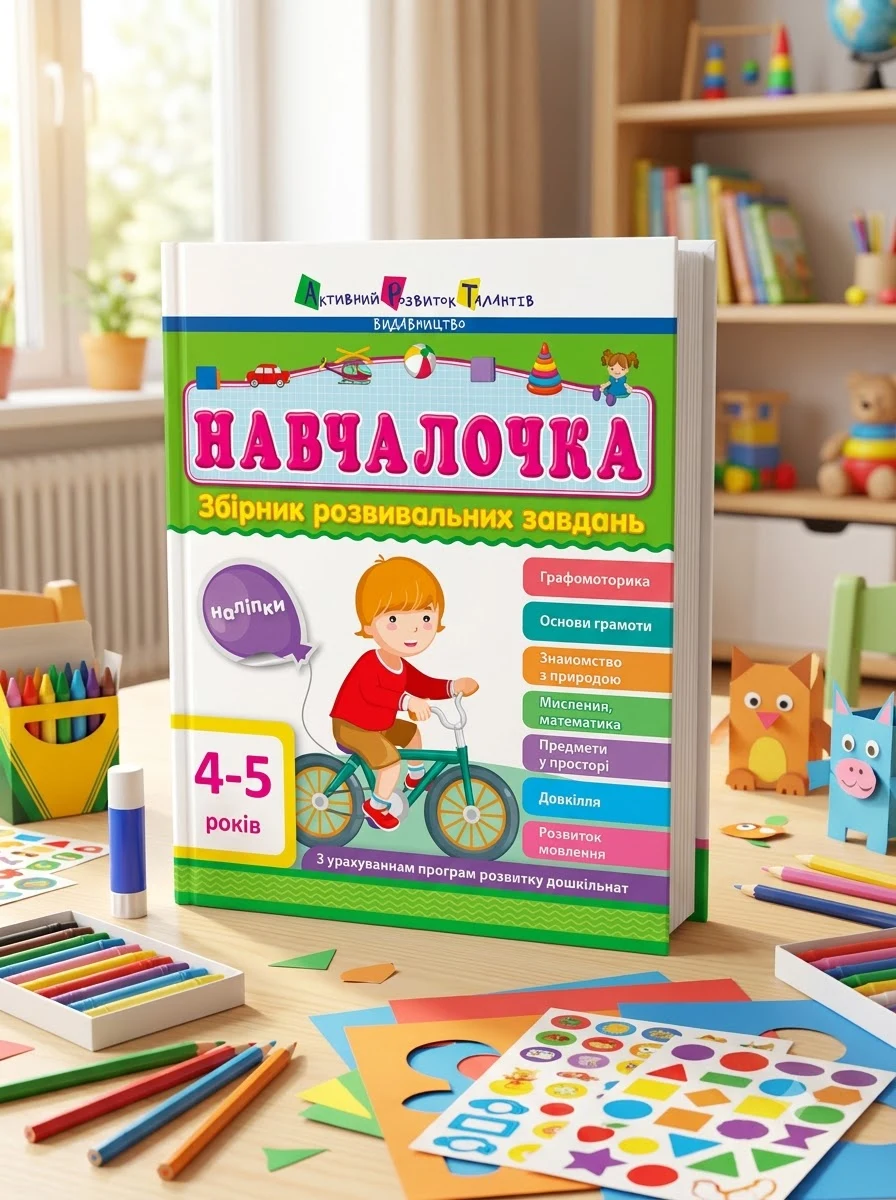 АРТ Навчалочка. 4-5 років. Збірник розвивальних завдань — Навчальна література