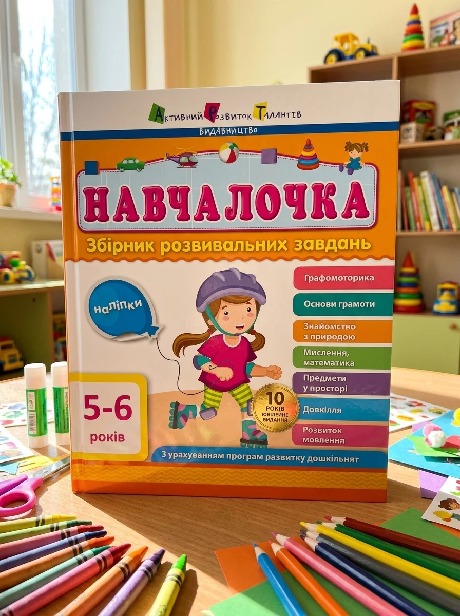 АРТ Навчалочка. 5-6 років. Збірник розвивальних завдань — Навчальна література