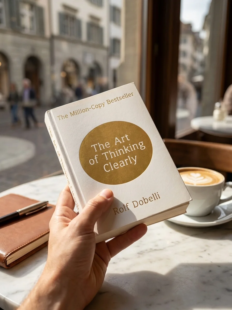 Art of Thinking Clearly,The — Рольф Добеллі, обкладинка