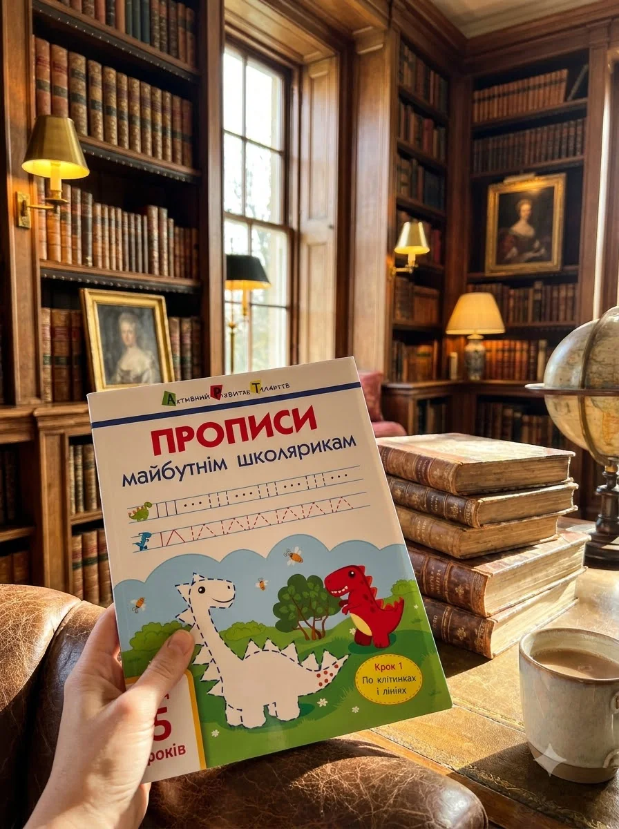 Прописи майбутнім школярикам. Крок 1 (по клітинкам і лініям) — фото 2