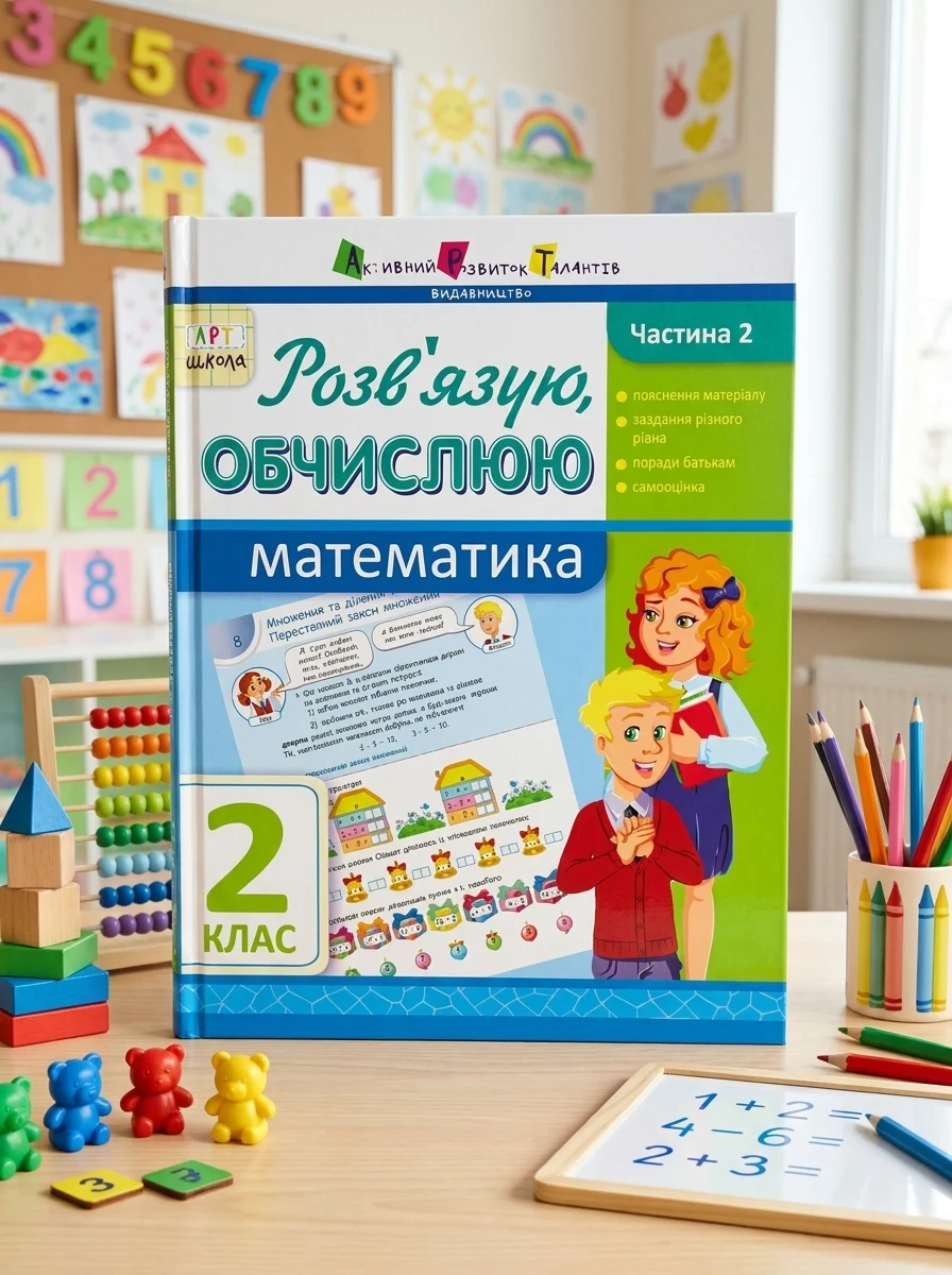 АРТ школа. Розв'язую, обчислюю. Математика. Частина 2. 2 клас — Вивчення мов