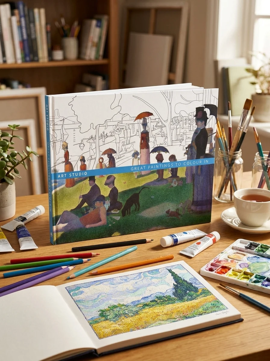 Art Studio. Great Paintings to Colour In — Дитяча література