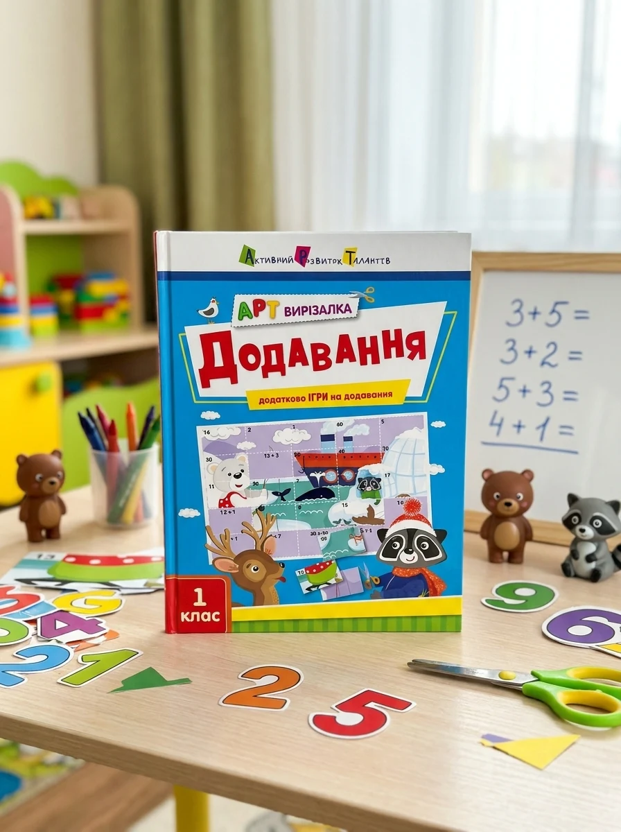 АРТ вирізалка: Додавання. 1 клас — Дитяча література