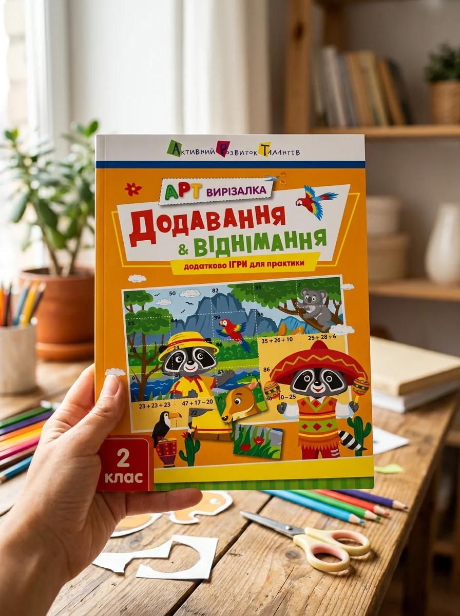 АРТ вирізалка: Додавання і віднімання. 2 клас — Дитяча література