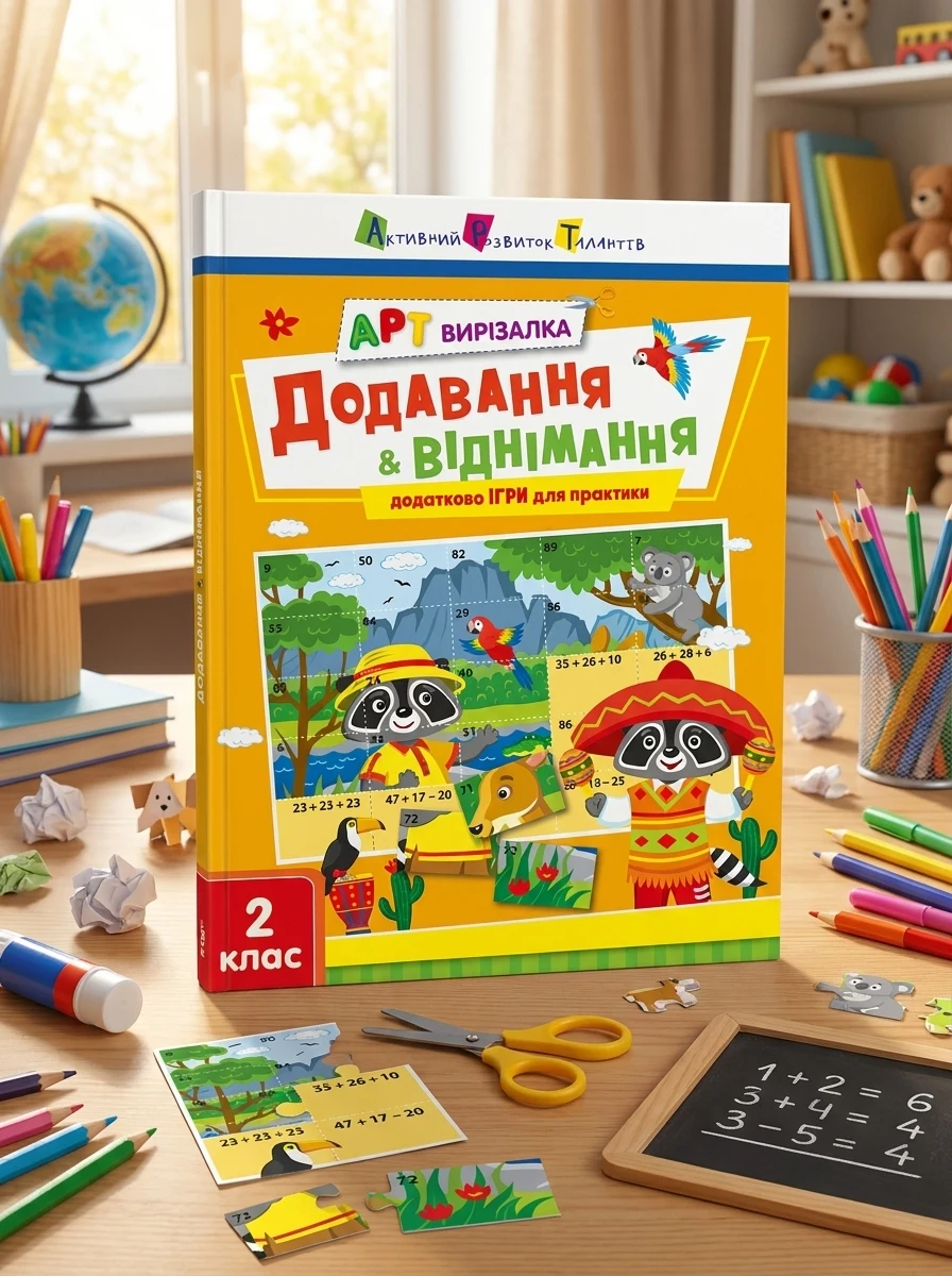 АРТ вирізалка: Додавання і віднімання. 2 клас — фото 2