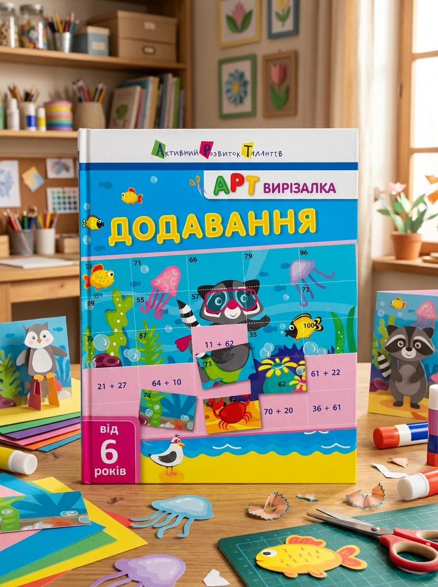 АРТ вирізалка. Додавання — Дитяча література