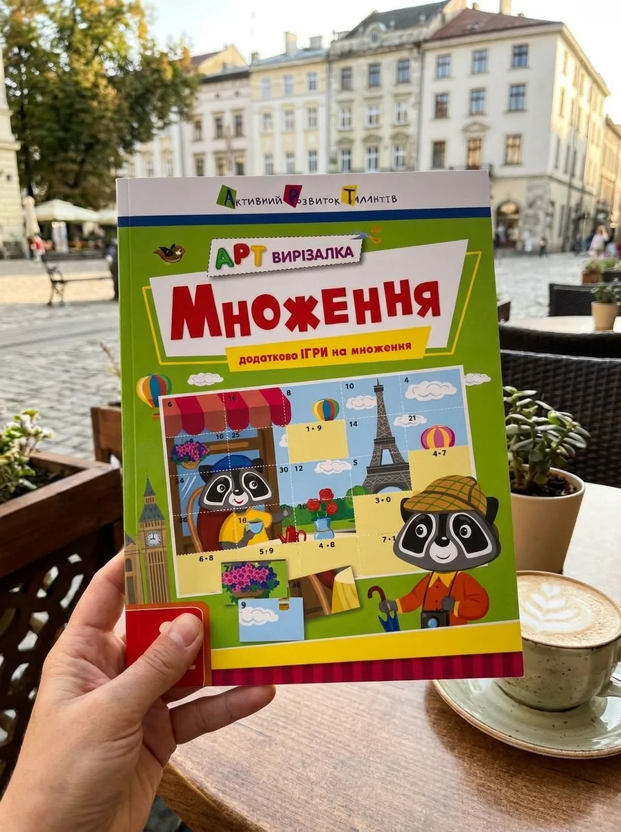АРТ вирізалка: Множення — Дитяча література