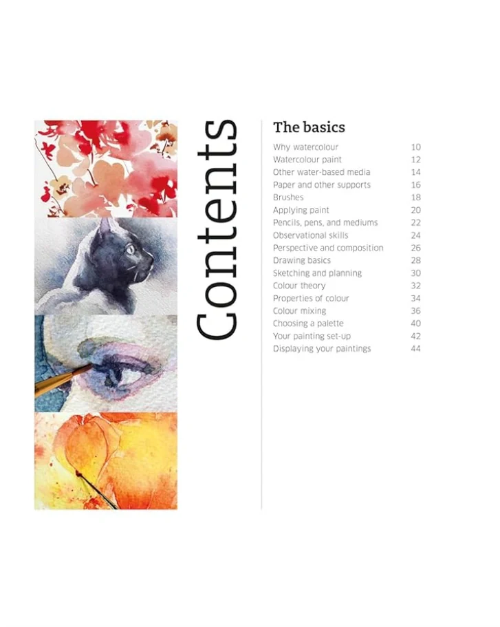 Artist's Watercolour Techniques. Discover How to Paint Landscapes, People and Still Lifes, and Develop Your Own Style