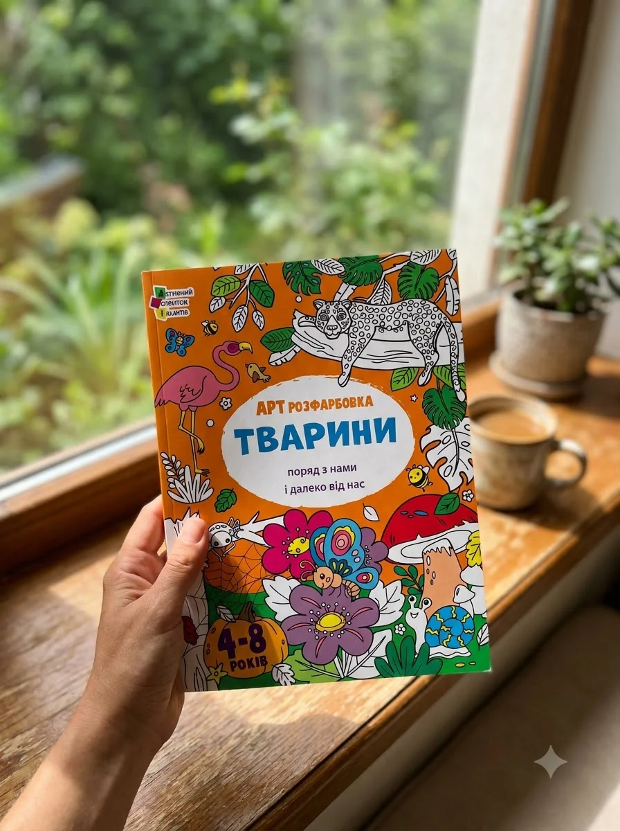 АРТрозфарбовка. Тварини — Дитяча література