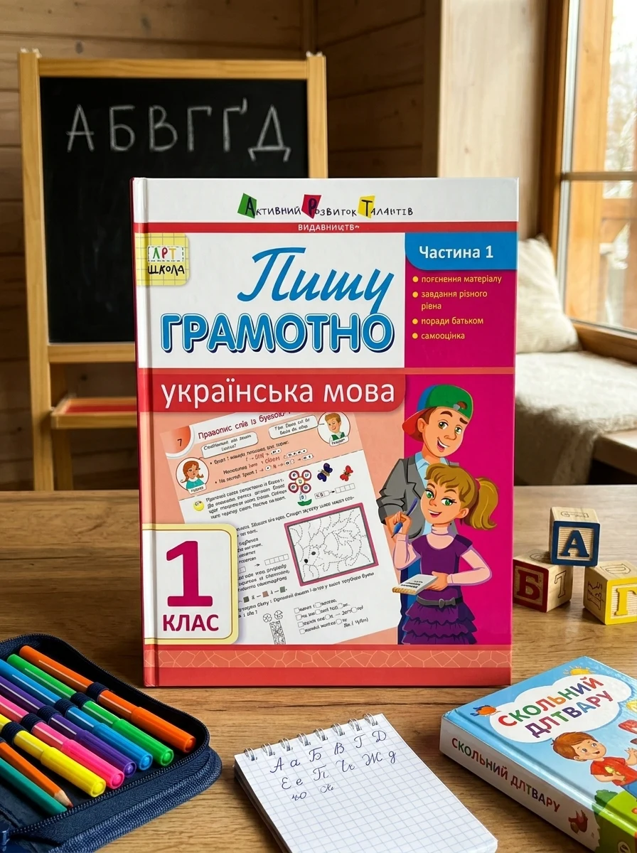 АРТшкола. Пишу грамотно. Українська мова. Частина 1. 1 клас — Вивчення мов
