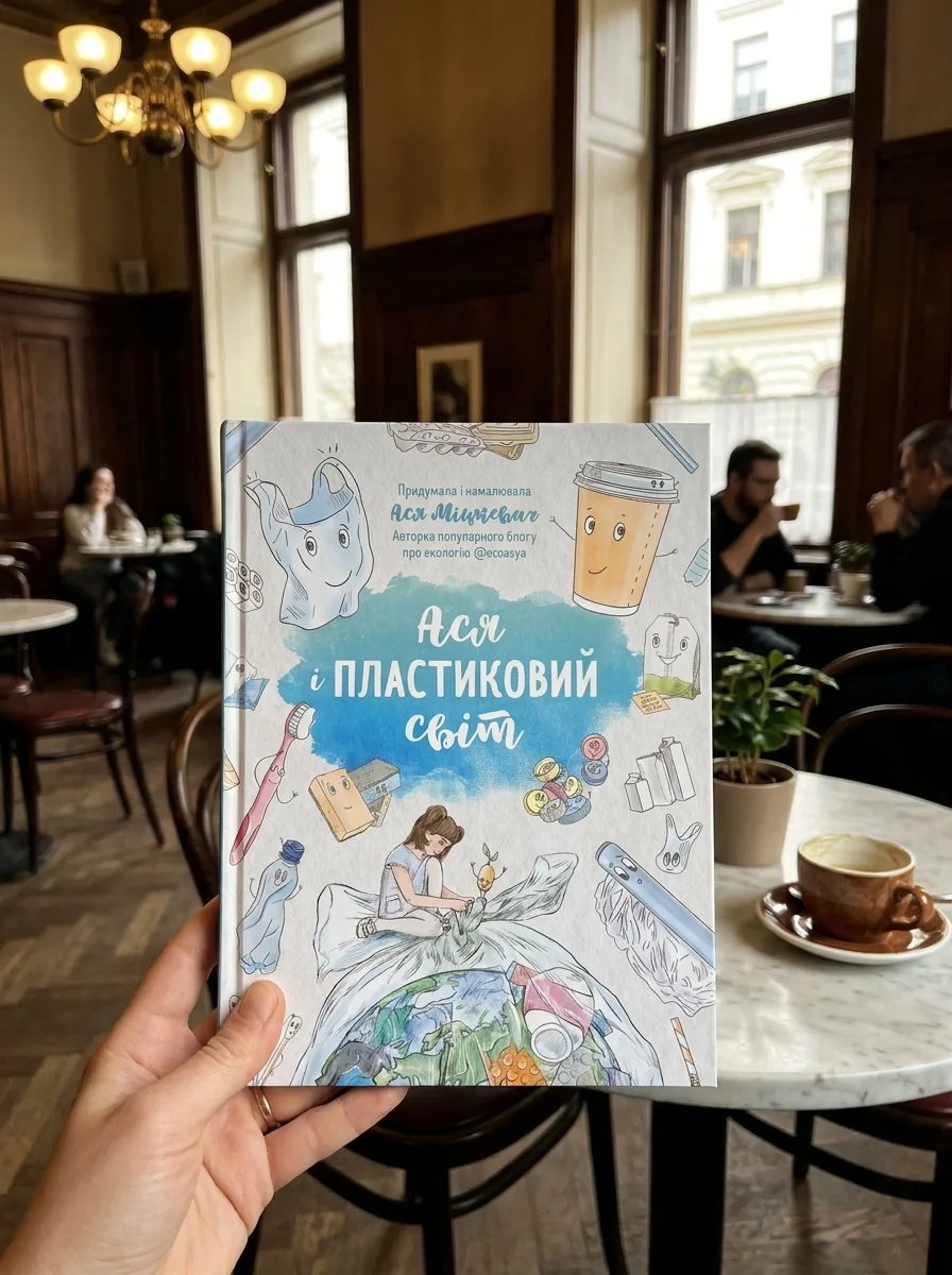 Ася і пластиковий світ — Пізнавальні книги для дітей